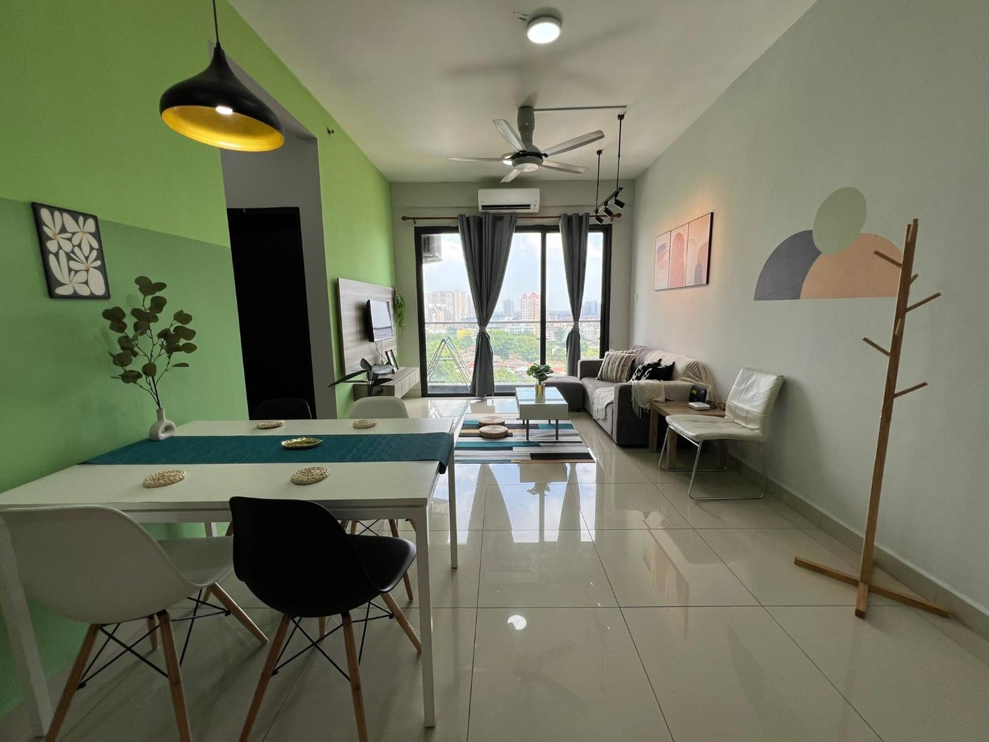Apartment Riverview 8pax 2br In Kbtown Wi-fi, A-6-5 Kota Bharu