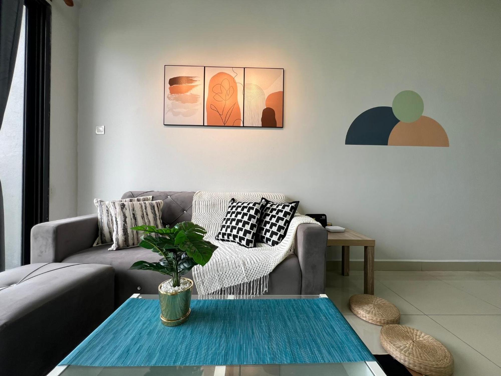 Riverview 8pax 2br In Kbtown Wi-fi, A-6-5 Apartment *