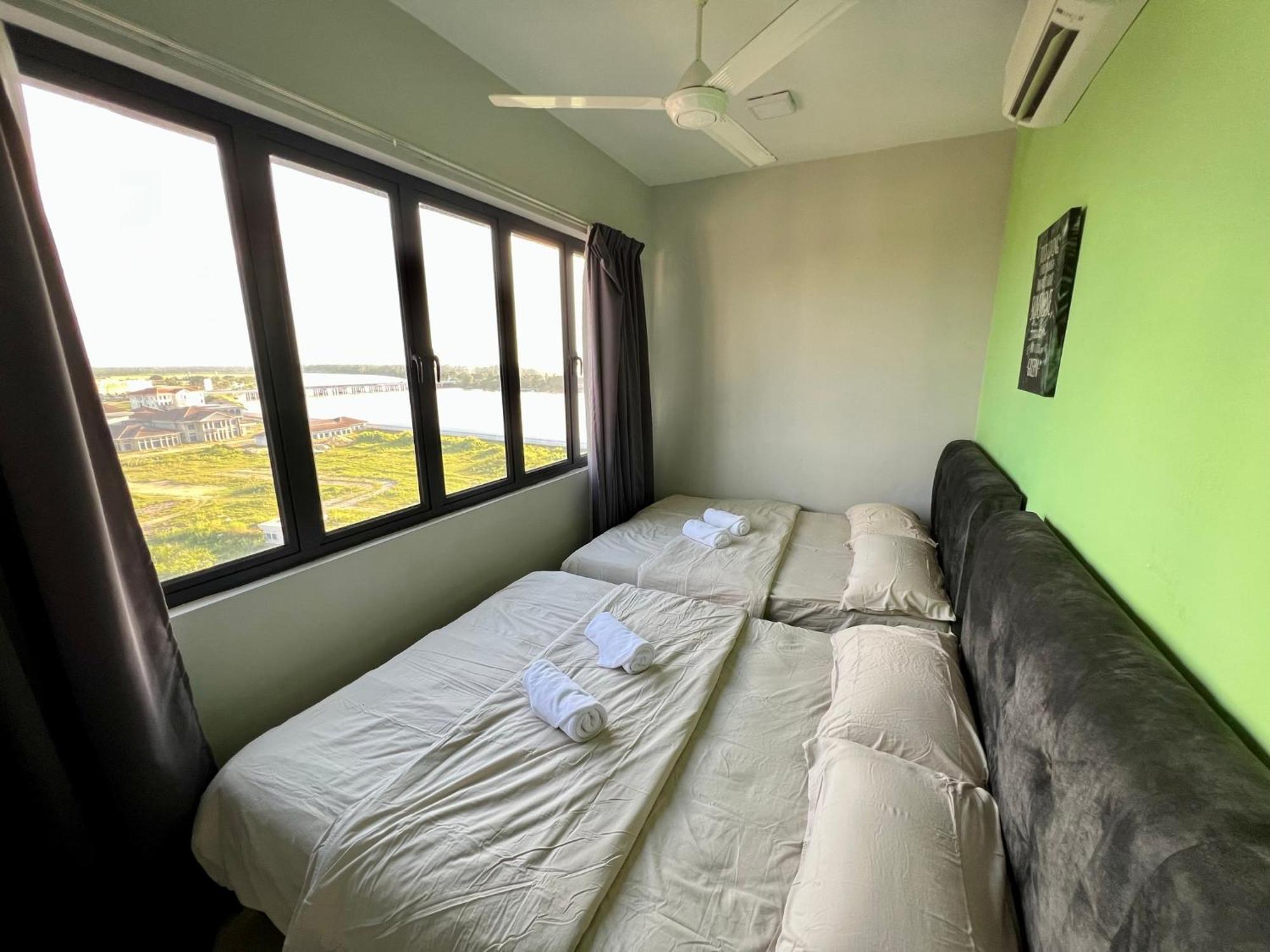 Riverview 8pax 2br In Kbtown Wi-fi, A-6-5 Apartment Kota Bharu